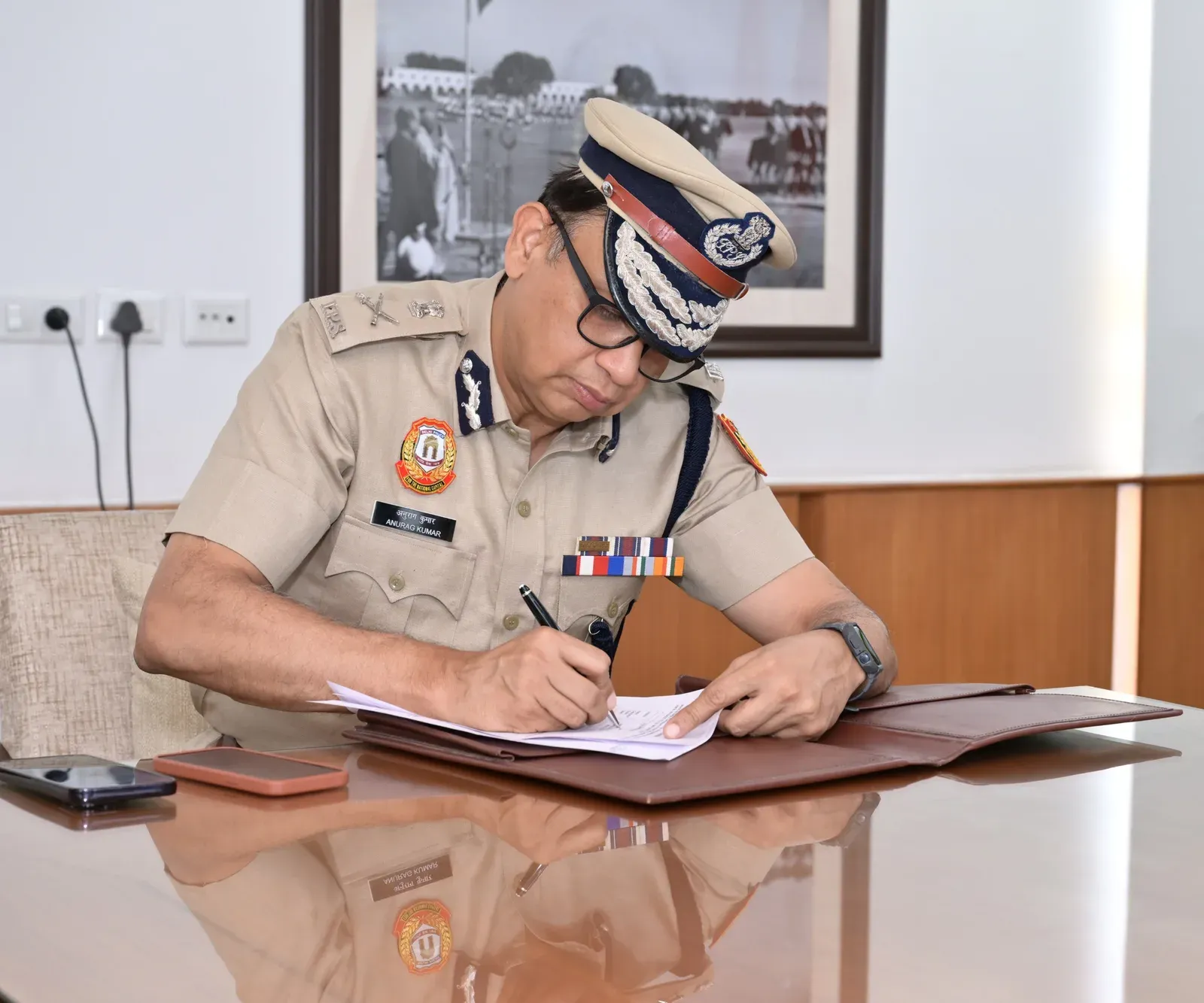 Anurag Kumar takes charge as Delhi Police Commissioner, succeeds Satish Golcha