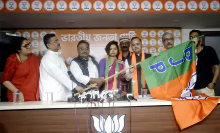 Did Former Left Front Minister Kshiti Goswami's Daughter Join the BJP Ahead of Bengal Assembly Polls?