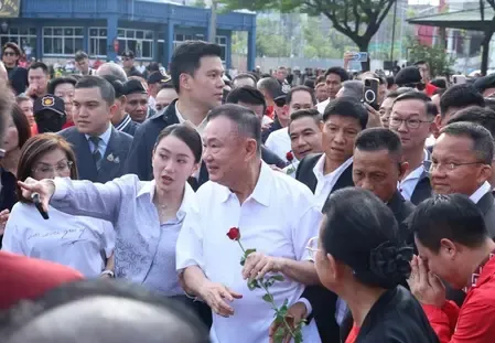 Thaksin Shinawatra released on parole from Bangkok prison after serving two-thirds of sentence