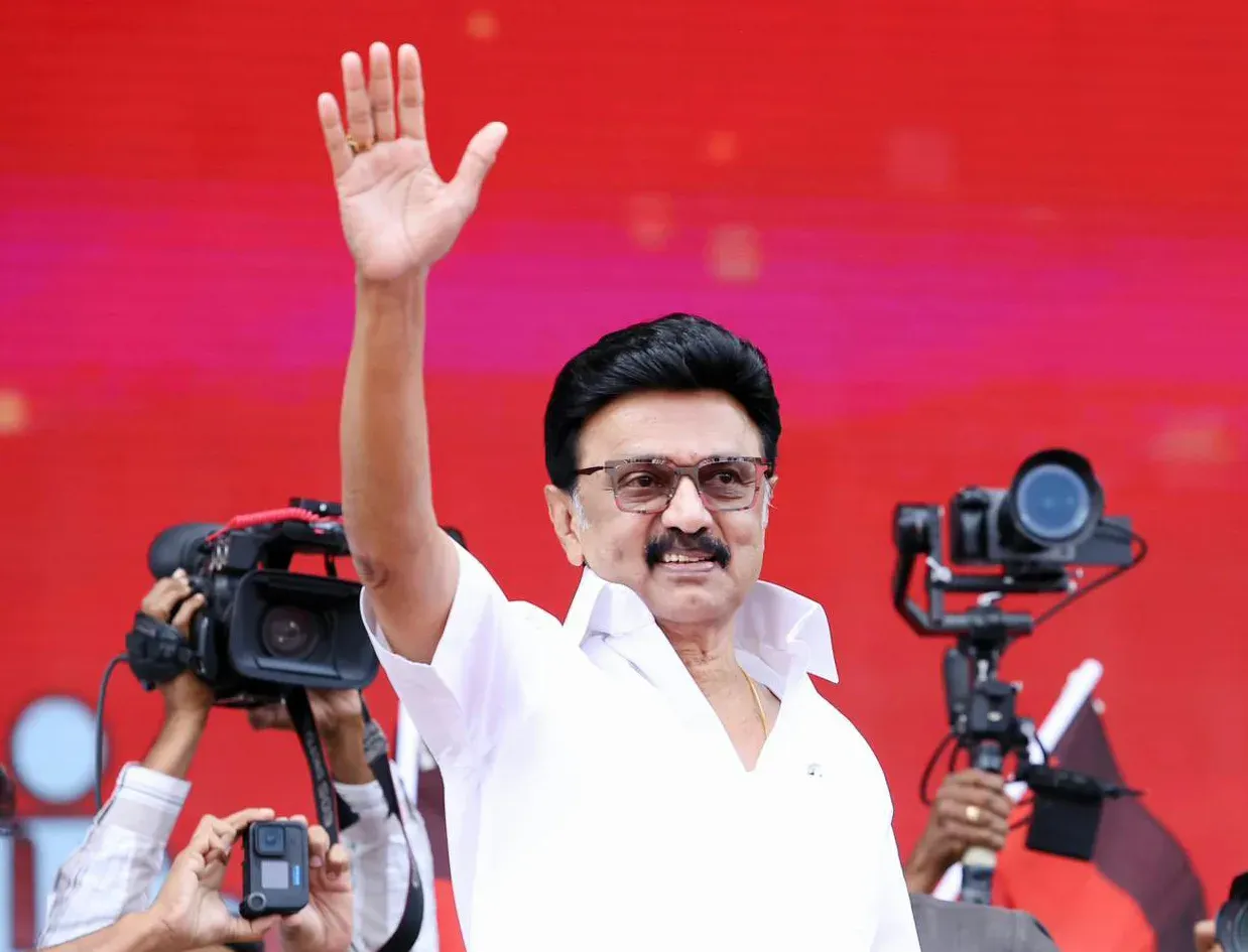 DMK chief M.K. Stalin flies to London for grandson Inbanidhi's graduation