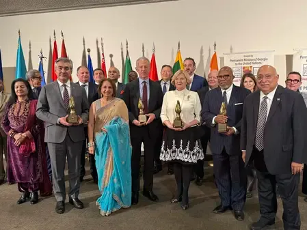 Who Were the Four Diplomats Recognized with the 'Power of One' Awards at the UN?