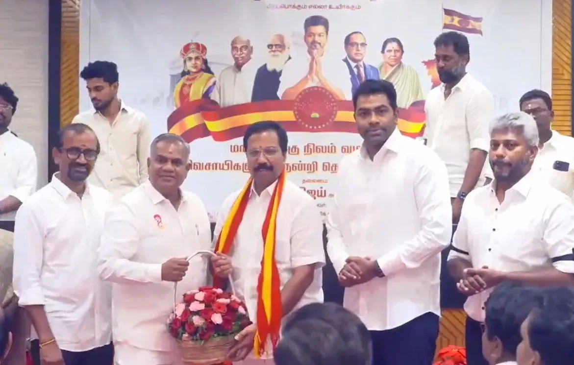 Four ex-AIADMK ministers join TVK, deepening opposition crisis in Tamil Nadu