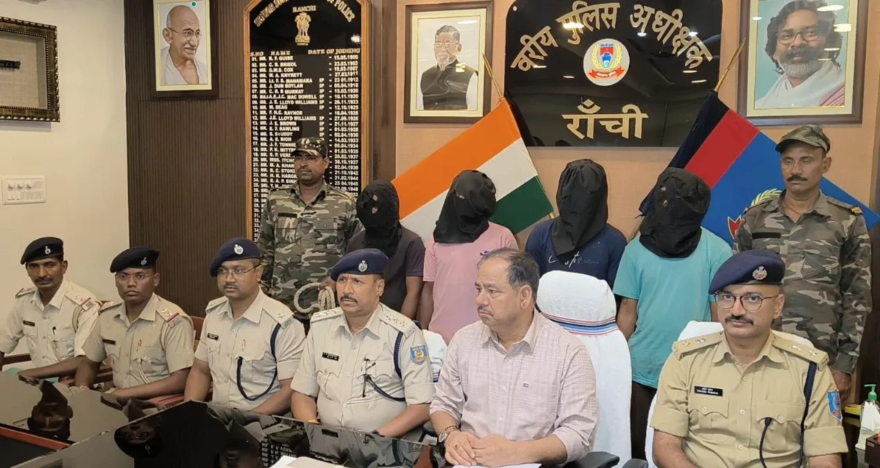 Why Were Four Maoists Arrested While Planning to Collect Rs 1 Crore Levy in Ranchi?