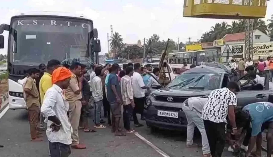 Tragic Road Mishap Claims Lives of Four Family Members on Bengaluru-Mysuru Expressway
