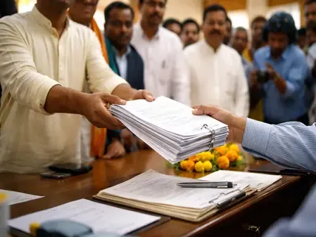 Trinamool Congress and BJP Candidates Nominate for Rajya Sabha Elections in Bengal