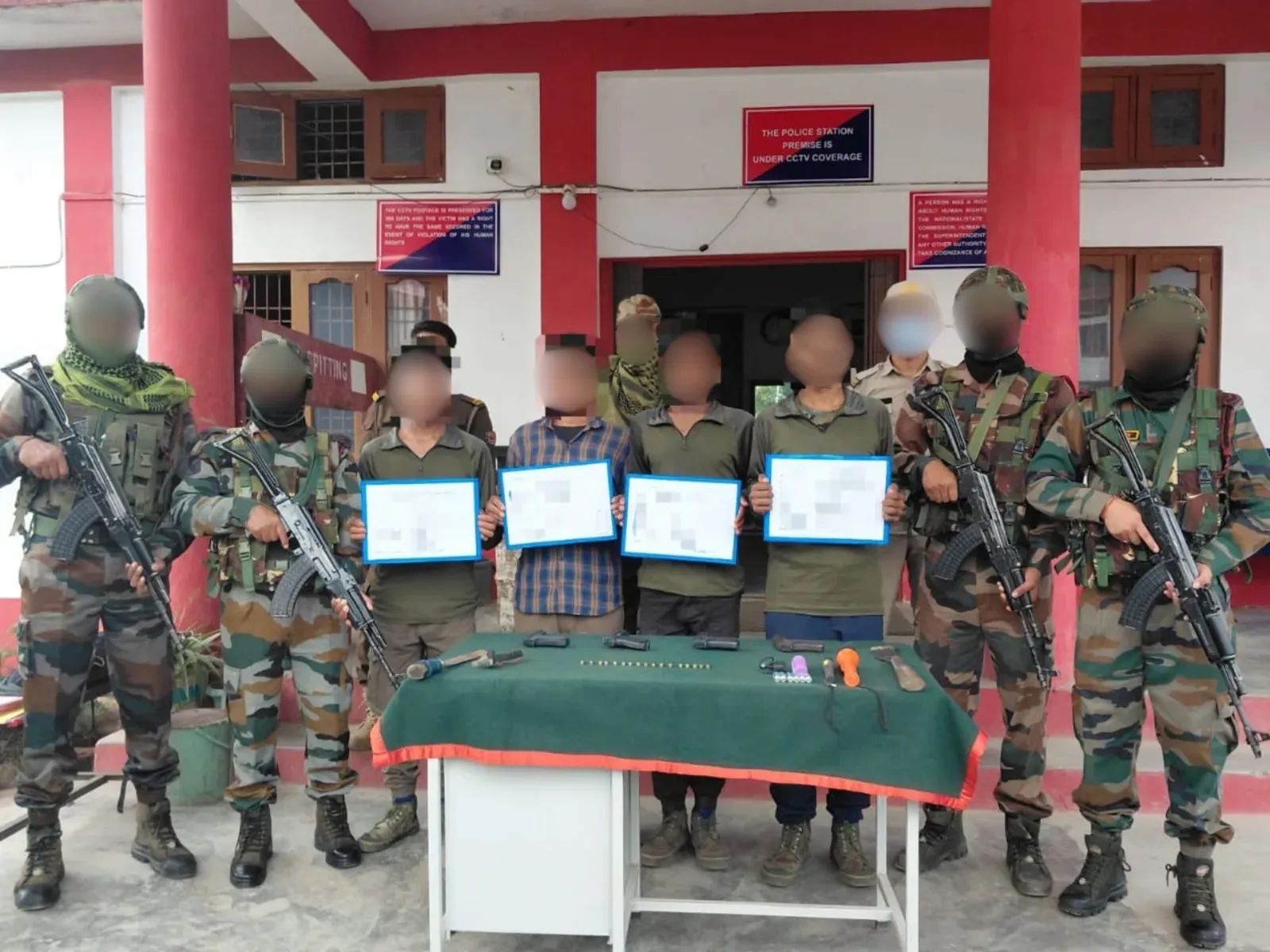 4 ULFA-I cadres surrender to Assam Rifles in Arunachal's Longding district