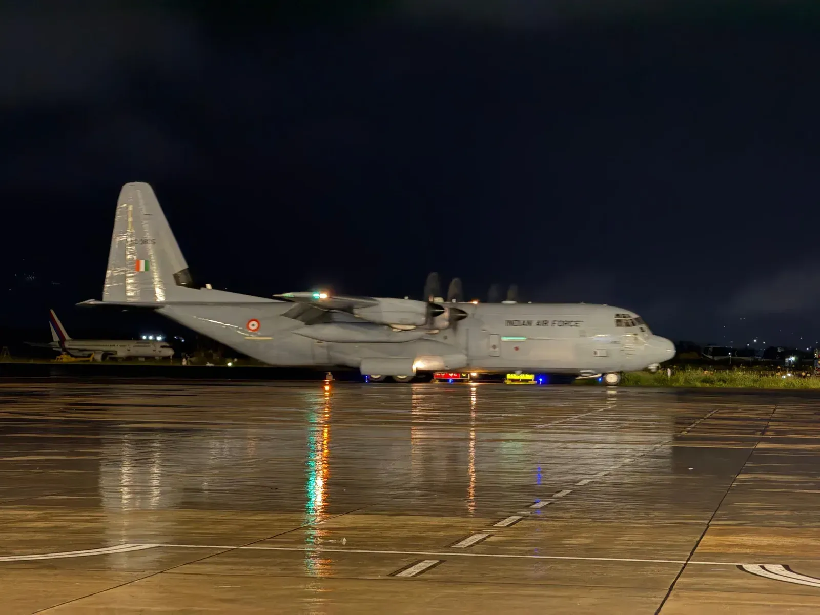 India's fourth Nepal flood relief flight lands in Kathmandu with 68.5 tonnes airlifted