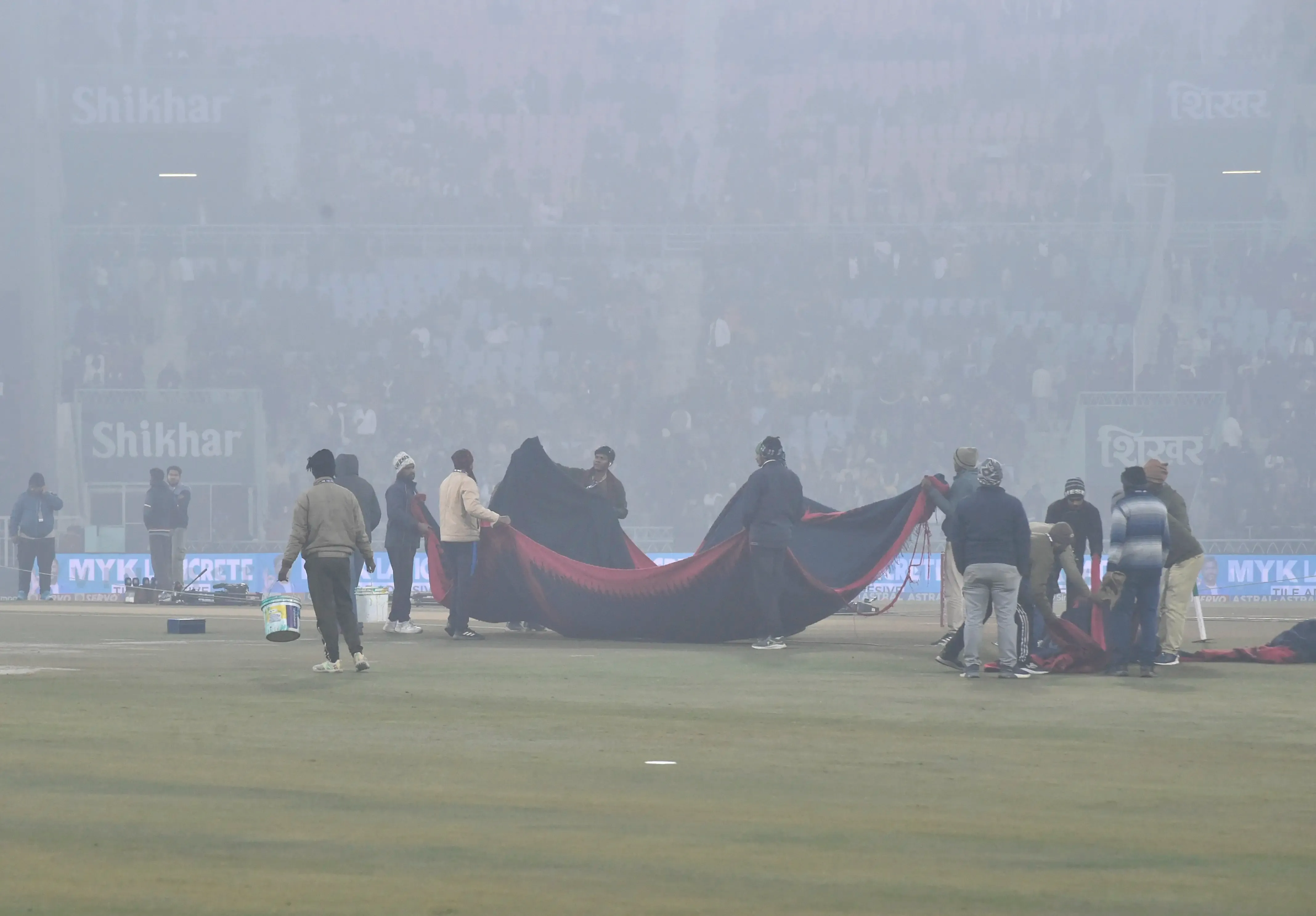 Was the Fourth T20I Between India and South Africa Abandoned Due to Heavy Fog?