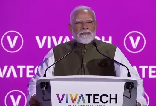 वीवाटेक 2026: PM मोदी बोले — भारत-यूरोप टेक इकोसिस्टम को जोड़ने में फ्रांस निभा रहा ब्रिज की भूमिका
