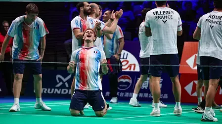 France enters maiden Thomas Cup semis, set for India showdown