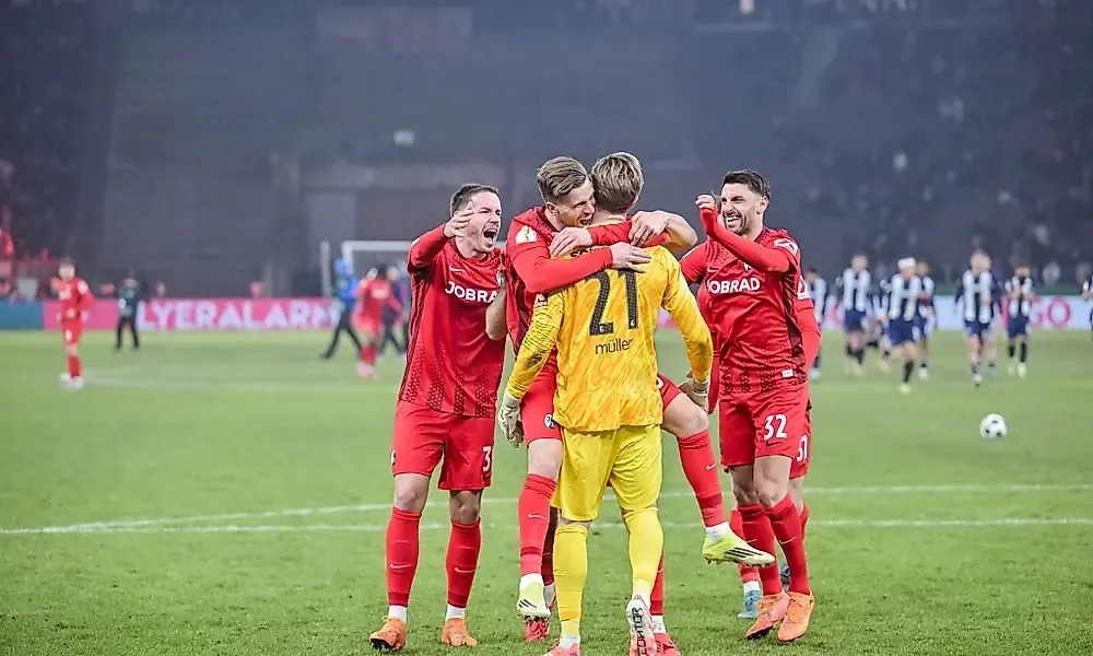 Did Freiburg Triumph in the German Cup Semifinals After a Nail-Biting Shootout?