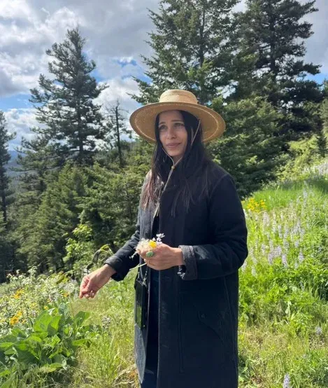 Freida Pinto's Montana holiday: 'real nervous system reset' with family