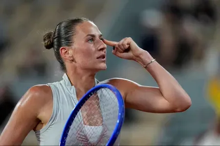Kostyuk stuns Svitolina 6-3, 2-6, 6-2 to reach first French Open semis