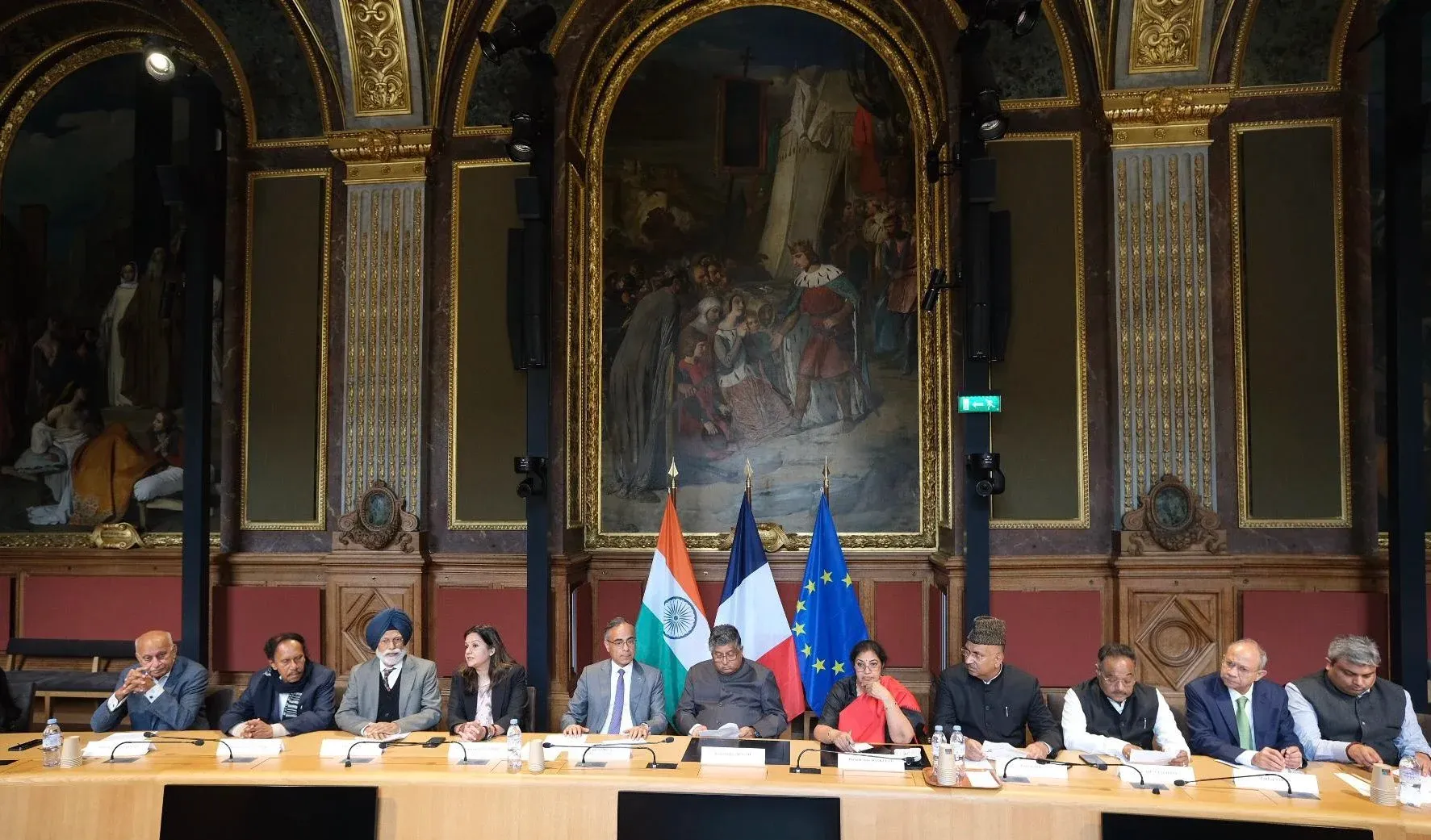 Did French Senators Stand with Ravi Shankar Prasad's Delegation Against Terrorism?