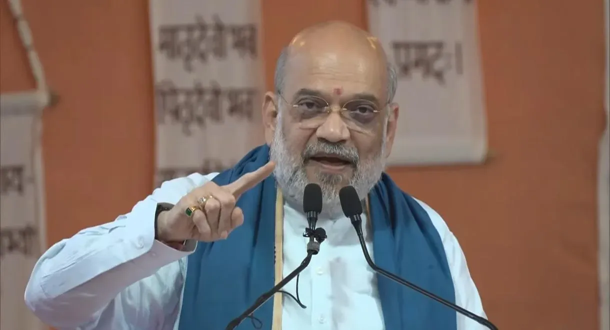Amit Shah at Gujarat Vidyapith: Gandhi's reconstruction vision links to India@2047
