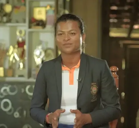How Did Sarita Gayakwad Transition from Gujarat's Tribal Land to the Asian Games?