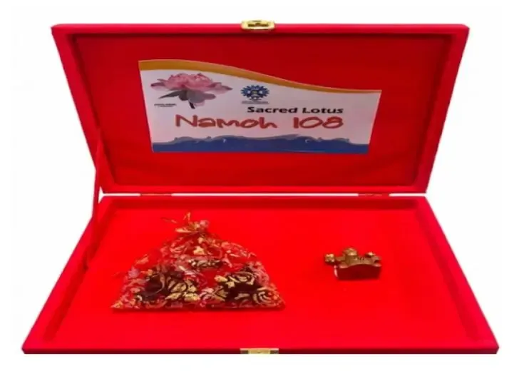 PM Modi gifts Namoh 108 Lotus, Buddha sculpture and Banarasi Silk to Vietnam's President To Lam