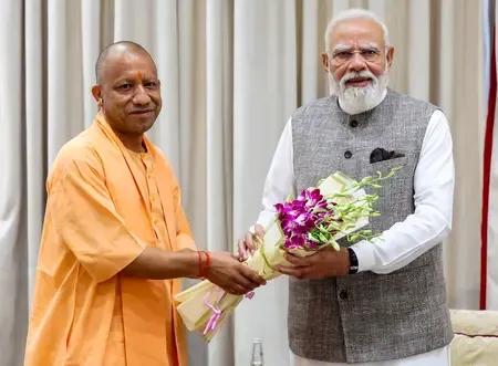 PM Modi completes 25 years in governance: CM Yogi leads BJP tributes