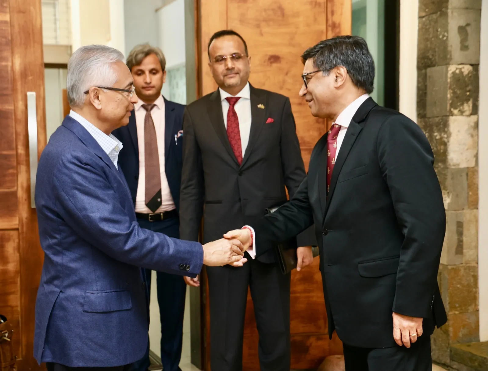 How Did FS Misri Engage with Mauritian Leadership to Strengthen Bilateral Ties?
