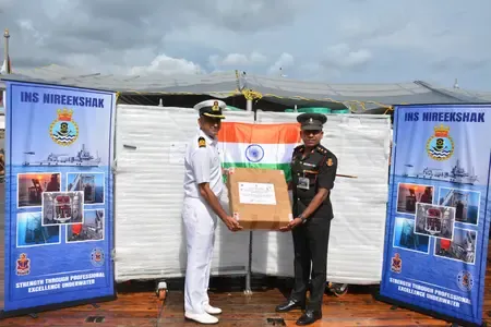 India Gifts 2 BHISM Cubes to Sri Lanka Under Aarogya Maitri