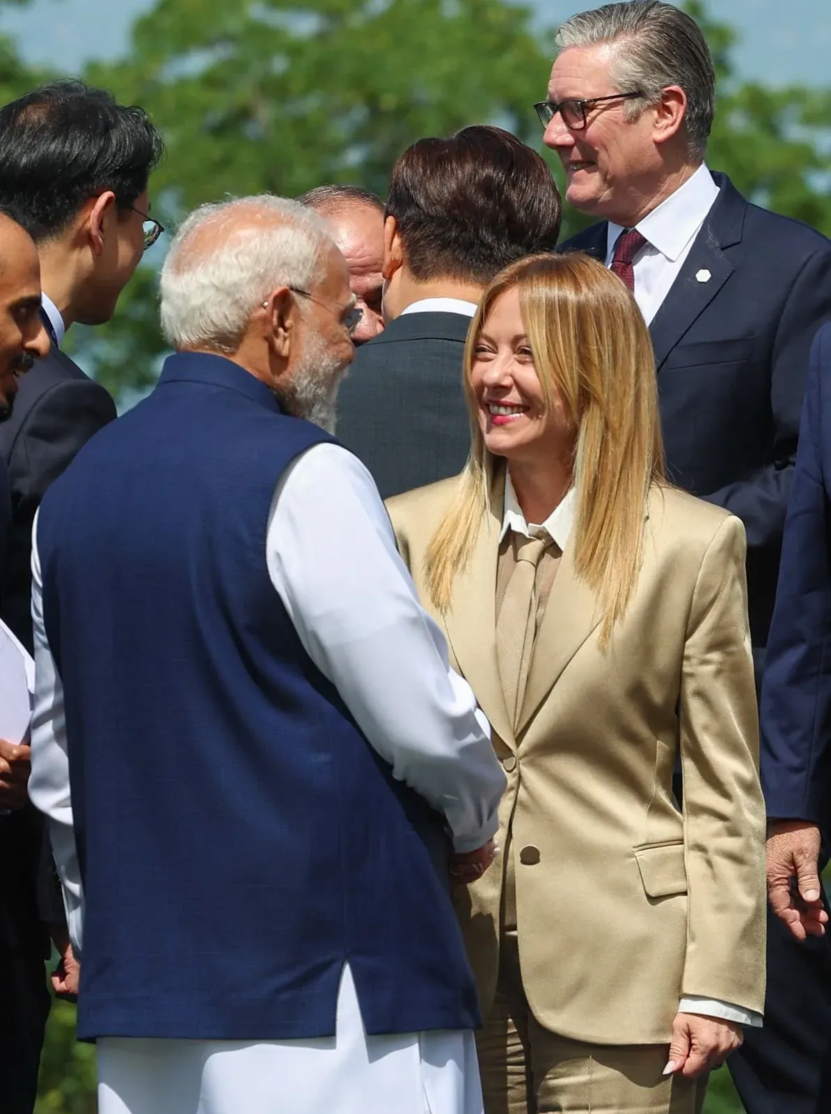 PM Modi at G7 Evian: Meets Macron, Trump bilateral set for Wednesday