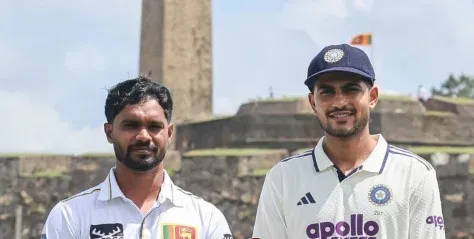 गाले टेस्ट: भारत का ऐतिहासिक 600वाँ टेस्ट, शुभमन गिल ने टॉस जीत चुनी बल्लेबाज़ी; केशर नुवांथा का डेब्यू