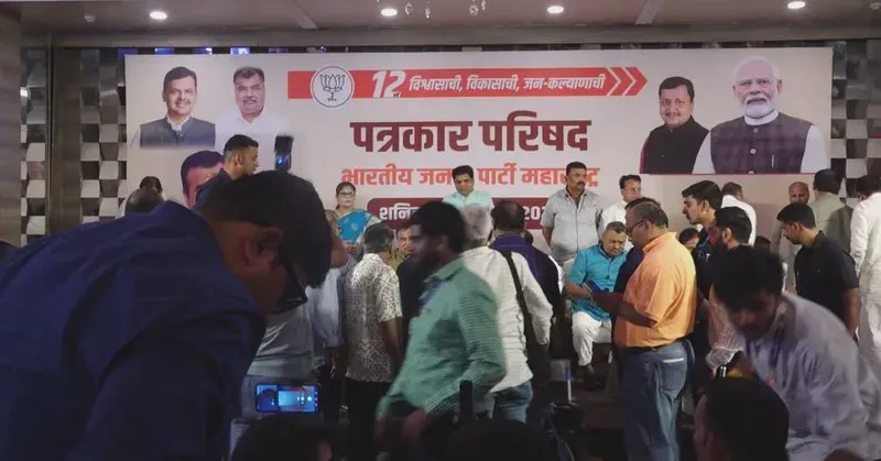 Gadkari addresses Nagpur presser on 12 years of Modi govt
