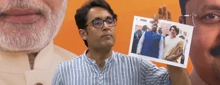 गांधी-वाड्रा परिवार पर भाजपा का हमला: 90 वर्षीय महिला की जमीन हड़पने का आरोप, प्रदीप भंडारी बोले