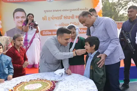 क्या उपमुख्यमंत्री हर्ष संघवी ने अपने जन्मदिन पर सादगी से मनाया?