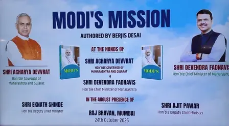 ‘Gandhi’s 20th century to Modi’s 21st’: Maha CM highlights Berjis Desai’s bold claim