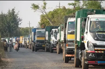 Why Are 300 Garbage Trucks Stopped on the Outskirts of Bengaluru?