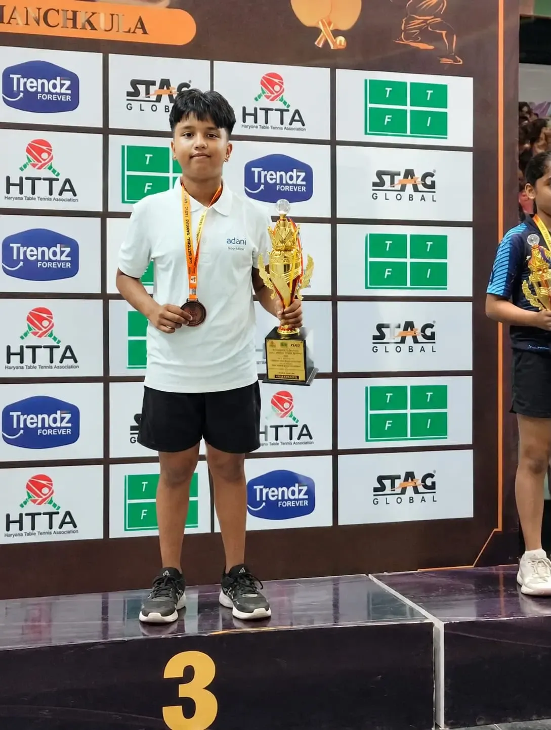 Divija Paul wins bronze at National Ranking Table Tennis Championship in Panchkula