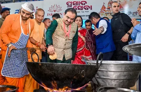 Gautam Adani stepping into kitchens for seva sends a powerful message: ISKCON 