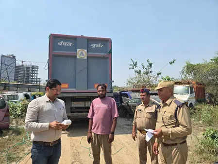 गौतमबुद्धनगर में ओवरलोड वाहनों पर कार्रवाई: मई में 206 चालान, ₹1.29 करोड़ जुर्माना