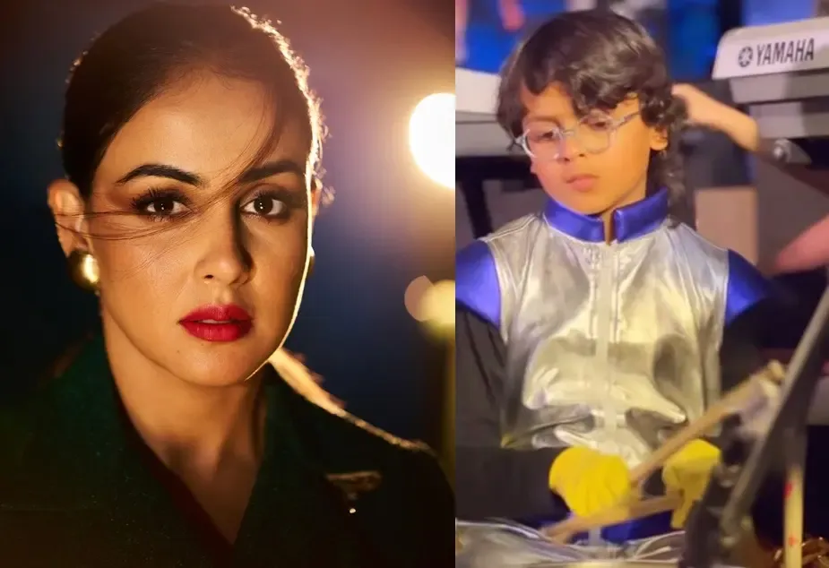 Genelia Deshmukh Expresses Admiration for Son’s Drumming Talent