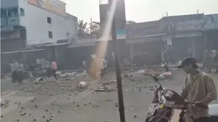 क्या गिरिडीह की मिर्जागंज सब्जी मंडी में दो पक्षों के बीच हिंसक संघर्ष हुआ?