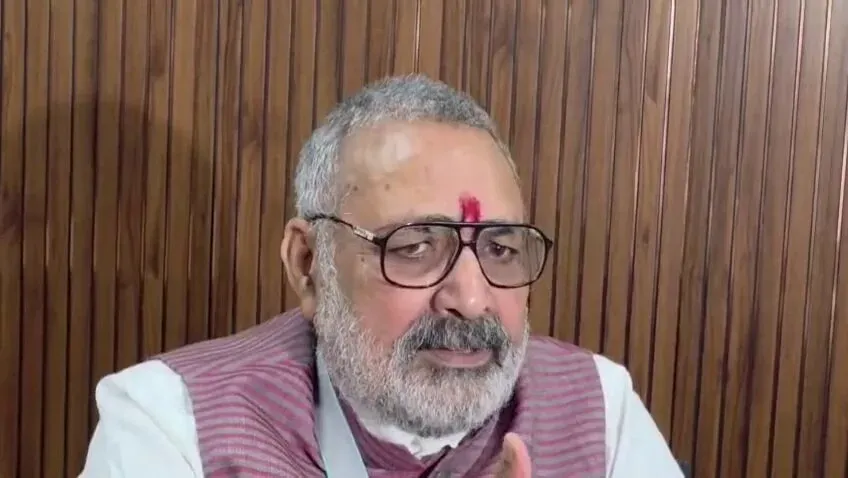 Giriraj Singh accuses Congress of plotting economic blockade