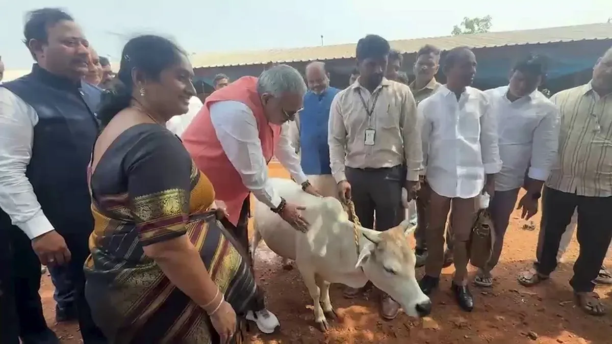 Giriraj Singh hails cow as symbol of Indian culture