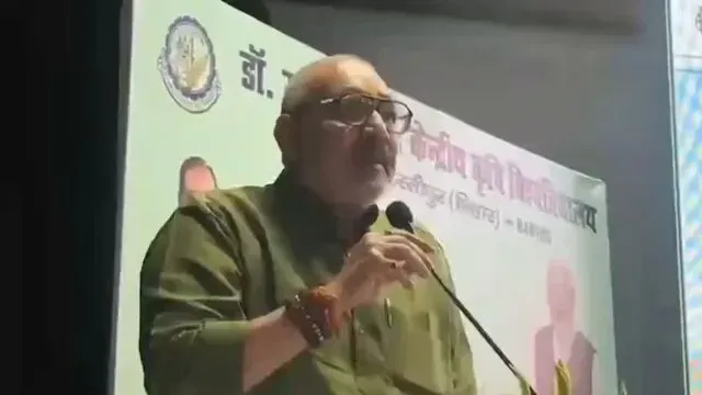 Giriraj Singh hails Modi's welfare push, cites poverty reduction