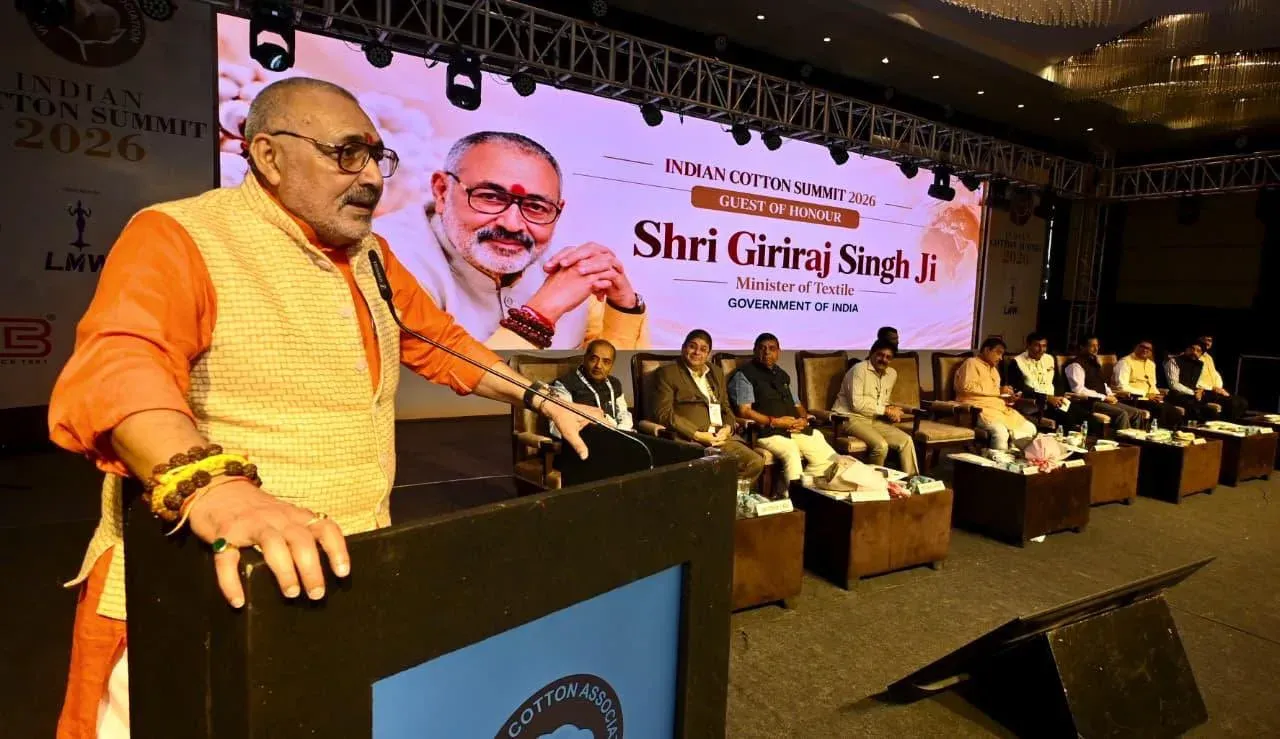 Giriraj Singh Inaugurates Indian Cotton Summit 2026 in Nagpur