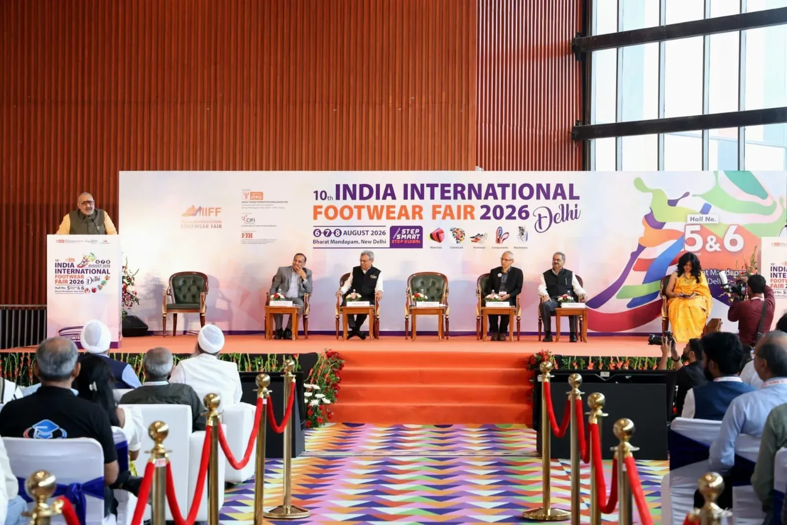Giriraj Singh launches 10th India International Footwear Fair