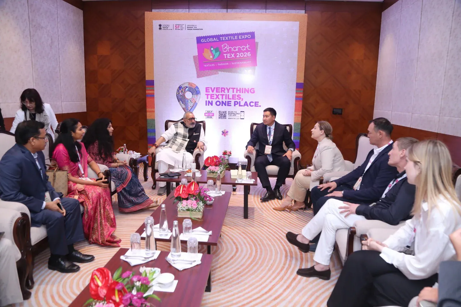 Giriraj Singh Meets Kalmykia VP, Eyes Textile Ties With Russia
