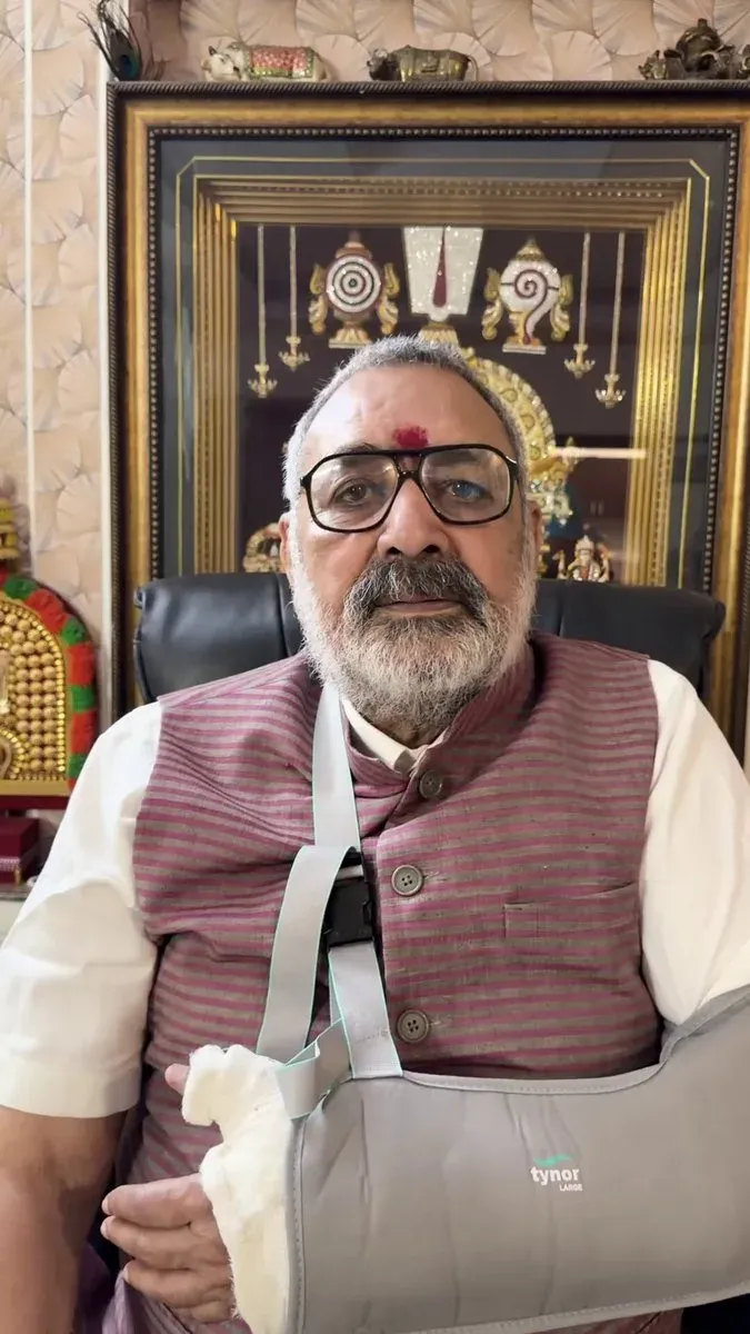 Giriraj Singh urges youth to stay drug-free, serve nation
