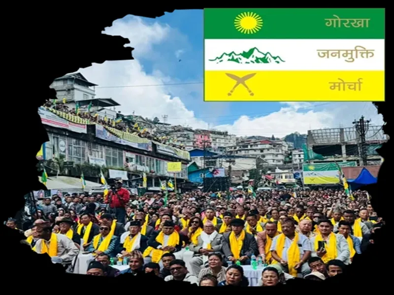GJM Pledges Unwavering Support to BJP Candidates Across Darjeeling