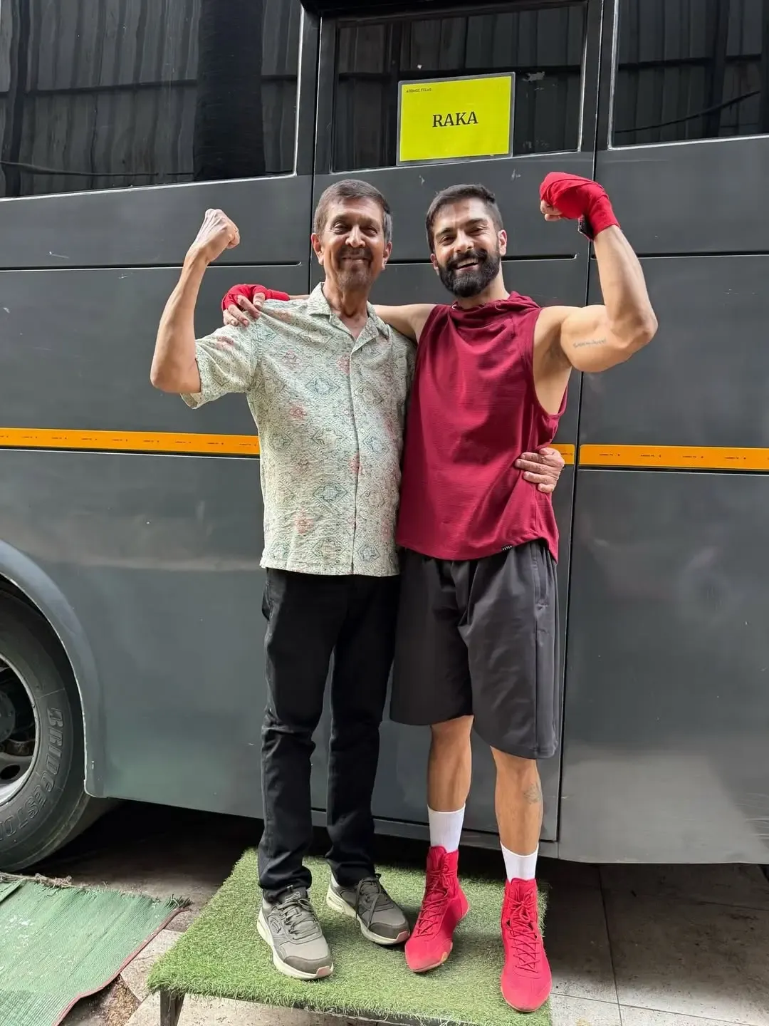 Kunal Thakur's father visits 'Glory' set after 9 years—actor calls it his 'real moment'