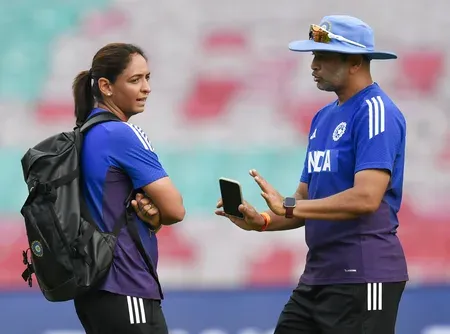 Harmanpreet reveals Muzumdar's 'buy a mirror' message behind India's WC title run