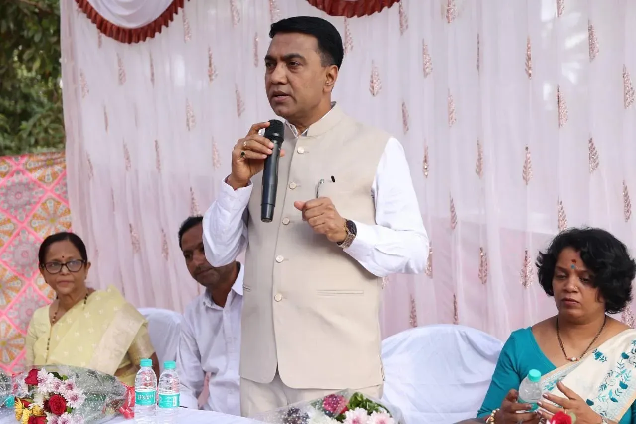 Goa CM Reaffirms Push for Child Welfare, Social Infrastructure