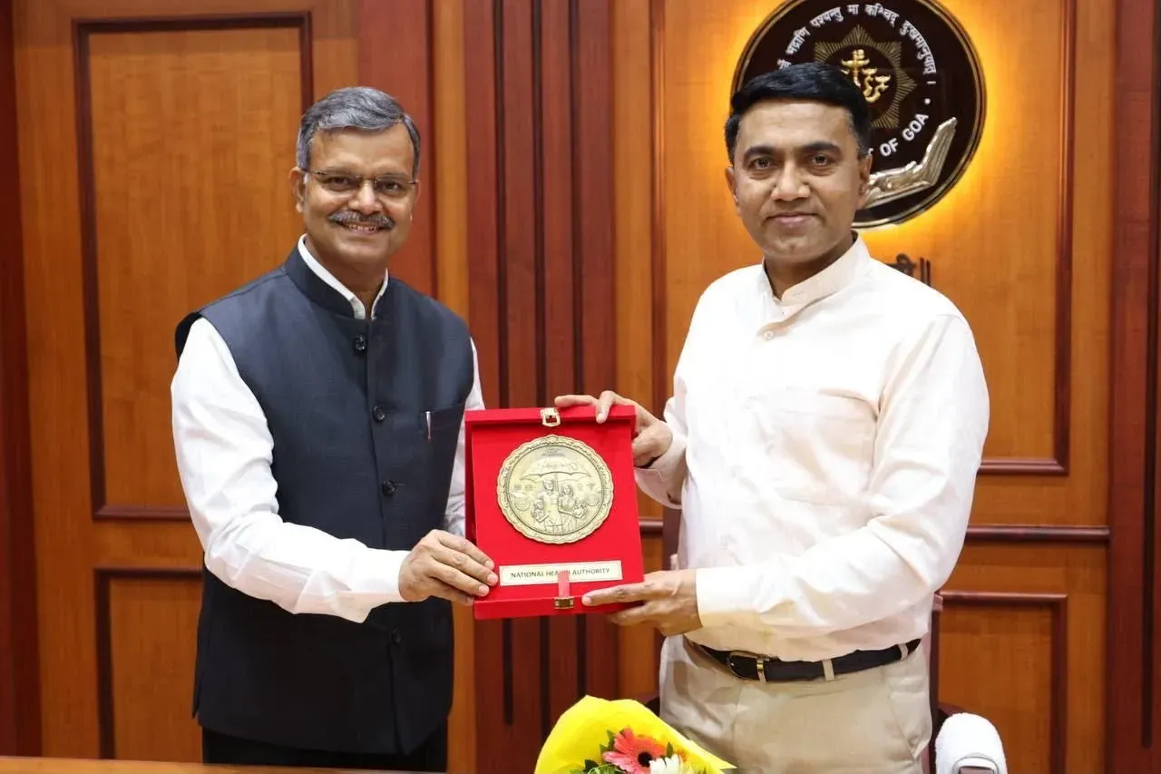 Goa CM Sawant Meets NHA CEO to Advance State Health Systems