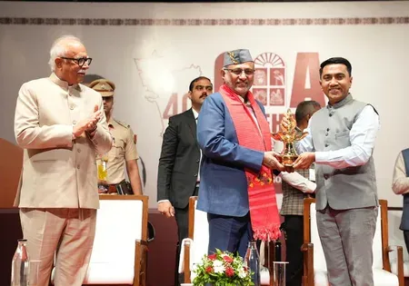 गोवा के 40वें स्थापना दिवस पर उपराष्ट्रपति राधाकृष्णन ने पर्रिकर की सादगी और दूरदर्शिता को किया नमन