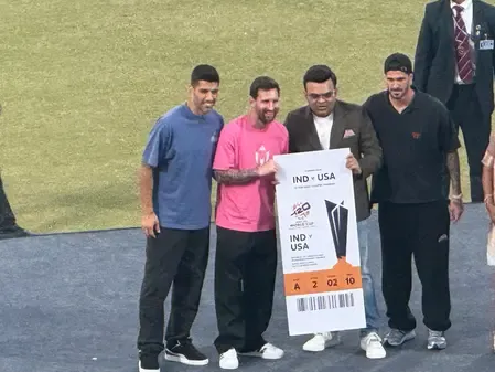 Did Jay Shah Gift T20 World Cup Tickets to Messi on His India Tour?